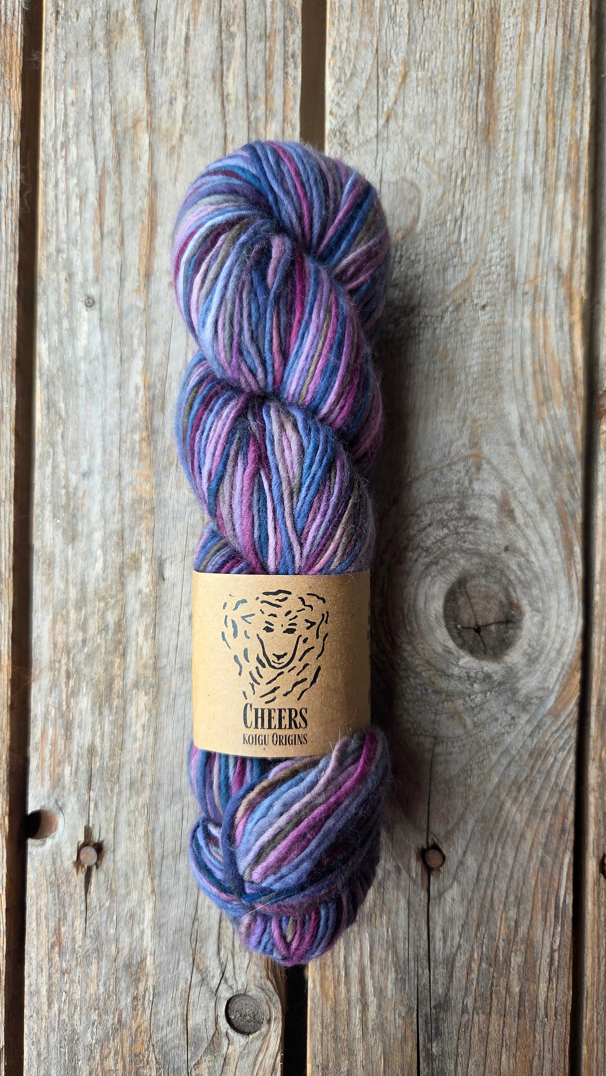 SINGLE Skeins - Cheers single Merino/ lincoln SALE