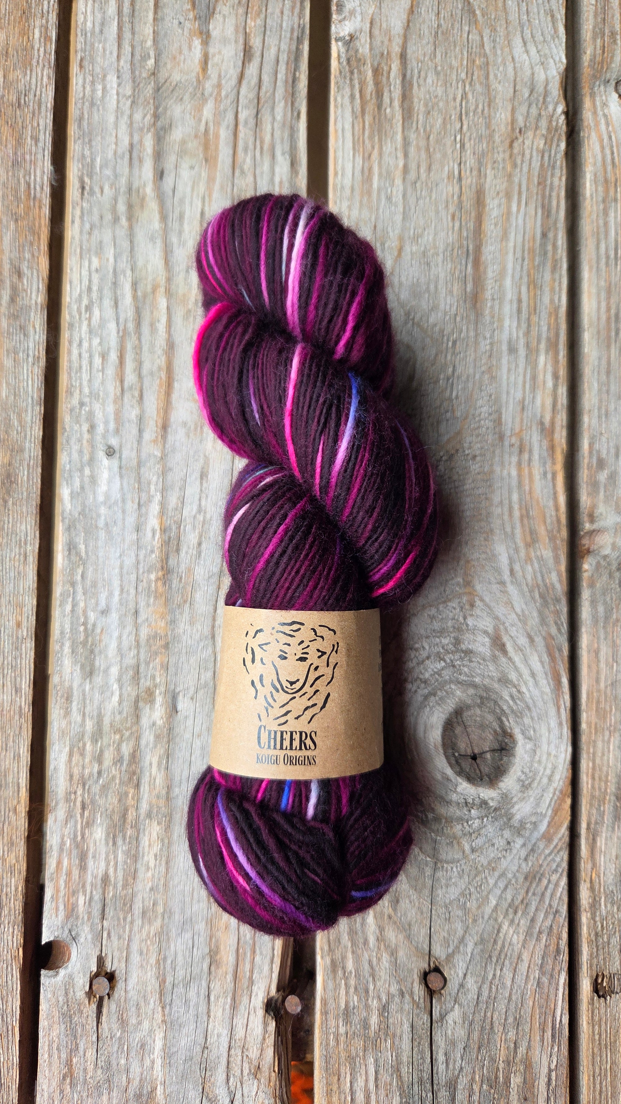 SINGLE Skeins - Cheers single Merino/ lincoln SALE