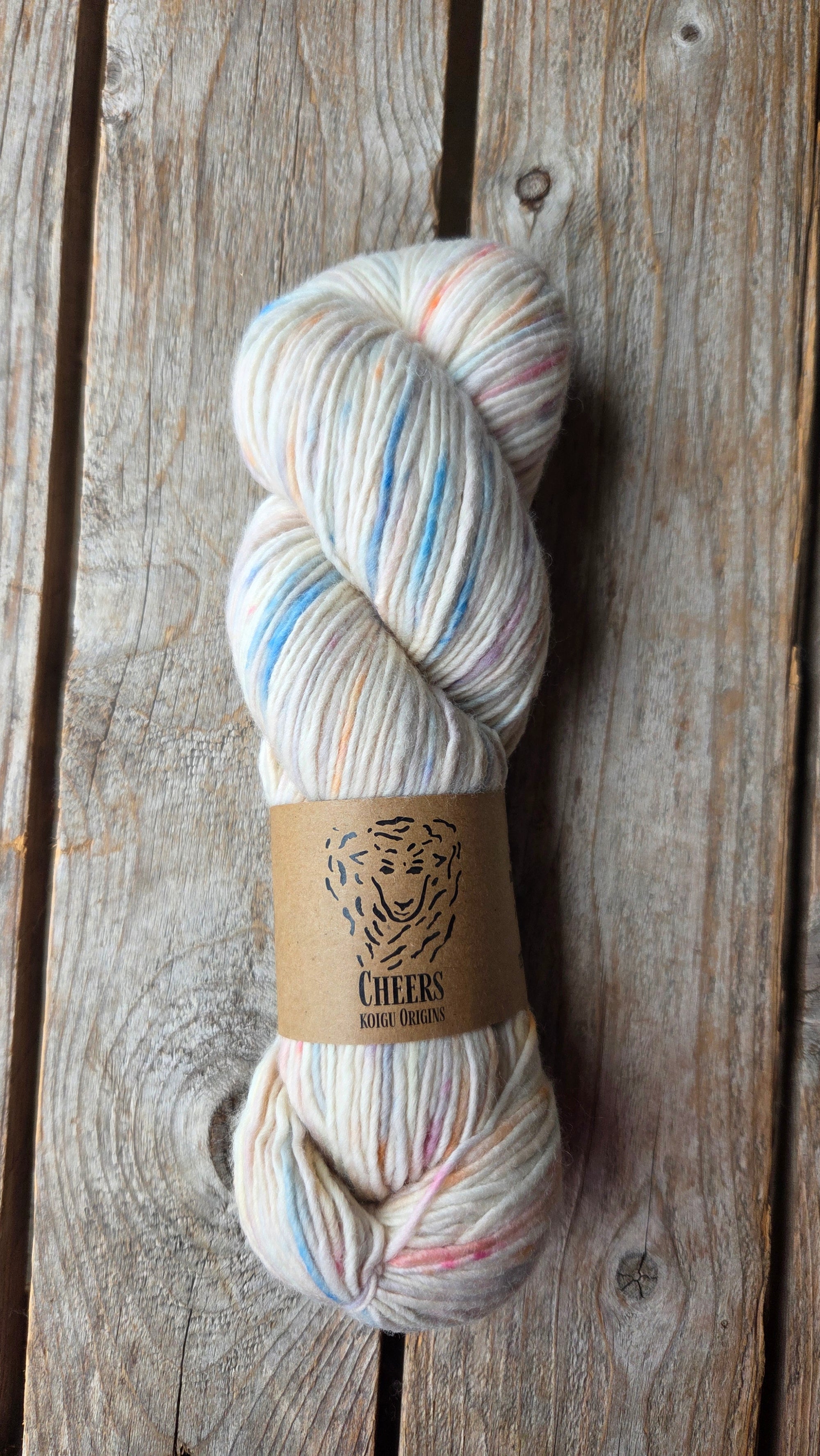 SINGLE Skeins - Cheers single Merino/ lincoln SALE