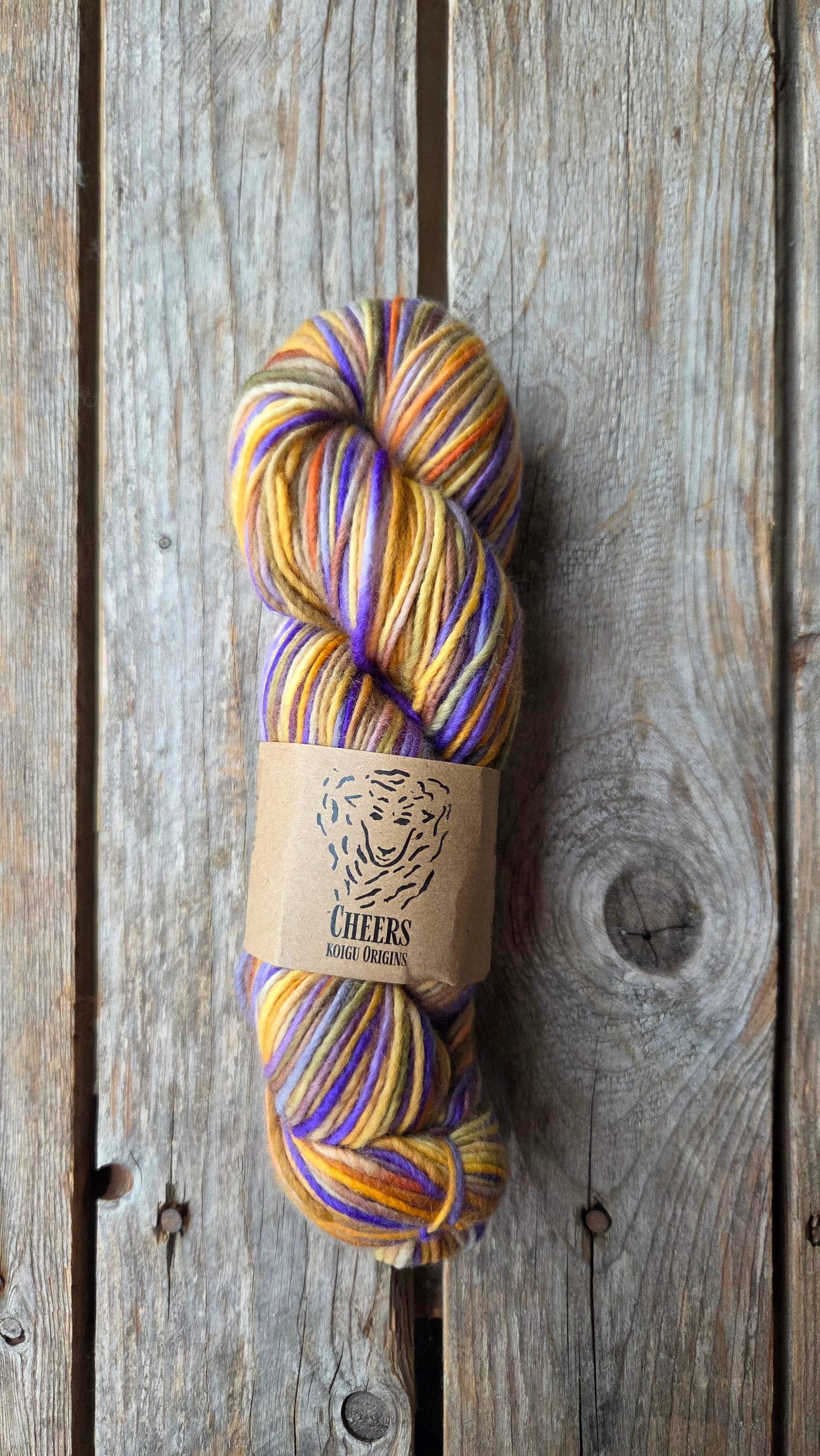 SINGLE Skeins - Cheers single Merino/ lincoln SALE