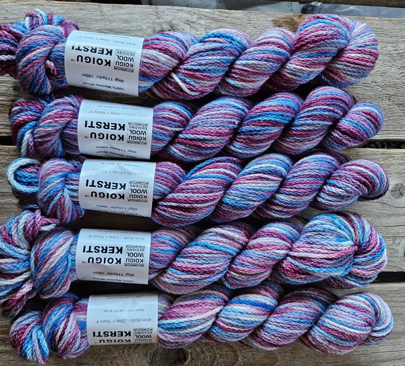 Kersti DK Merino Multi's K308 to K636 - Limited Availability
