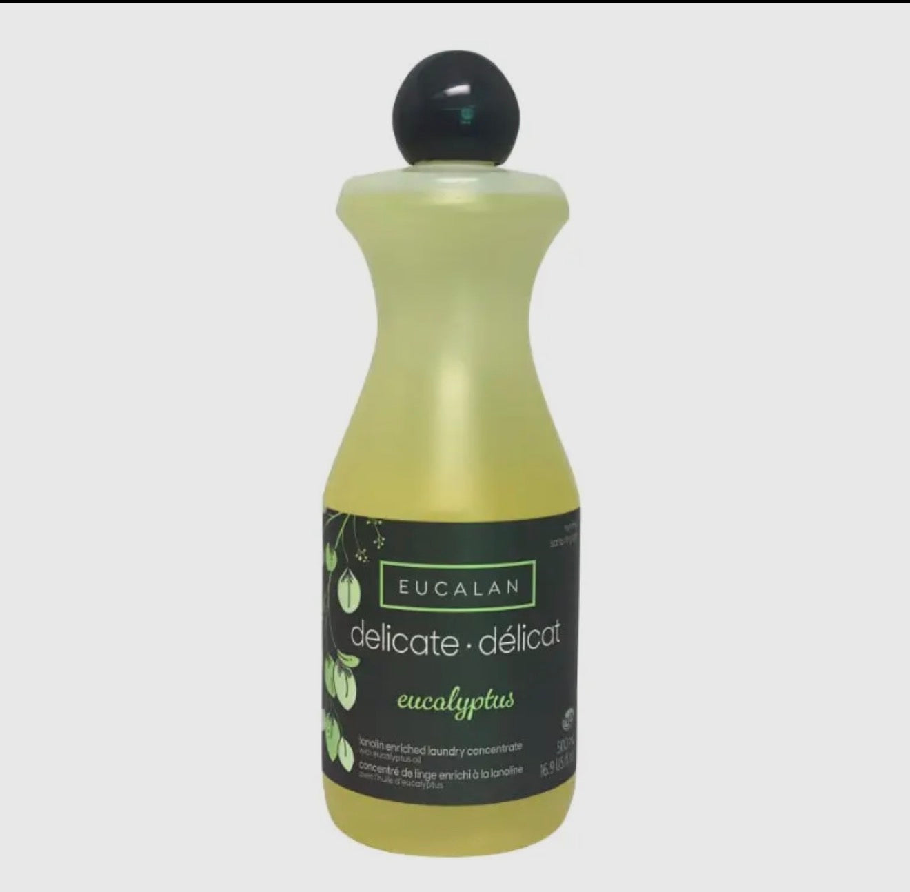 Eucalan Eucalyptus Delicate Wash For Wool, Silk &amp; Fine Fabrics 500mL