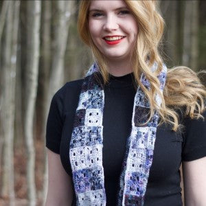 Ice Cube Scarf/Cowl By Joanna Clayson (crochet) - Download