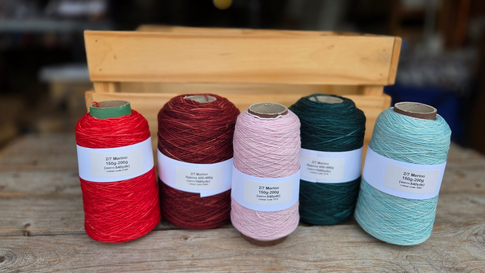 KPM Merino Cones - fingering weight