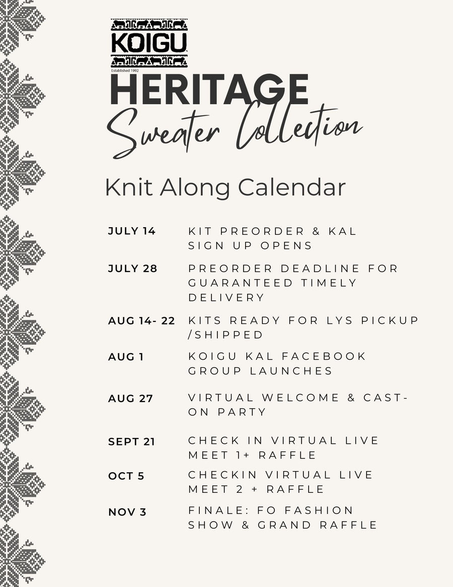 Squares & Diamonds Sweater Kit