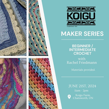 MAKER SERIES: Crochet - June 21st