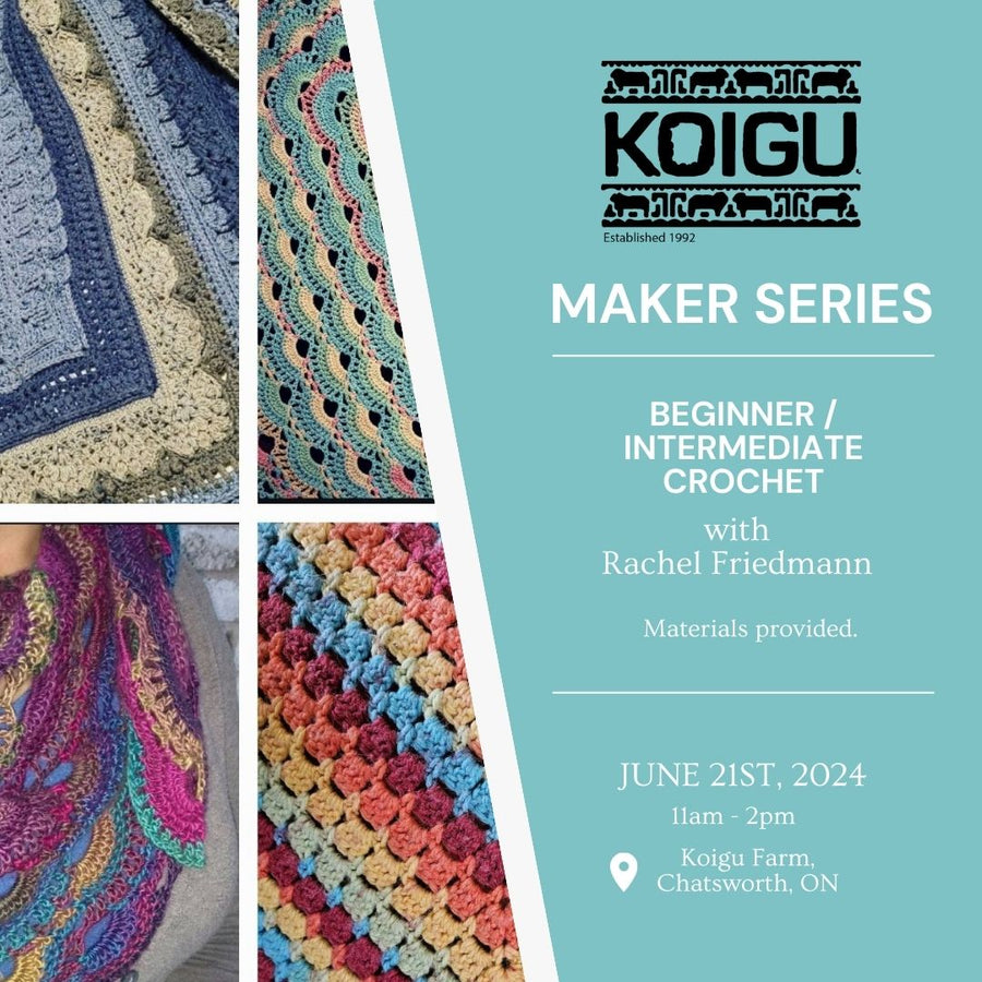 MAKER SERIES: Crochet - June 21st