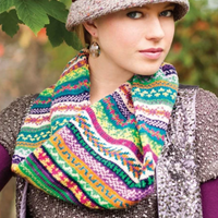 Fair Isle Mobius / Kaleidoscope Cowl Kit