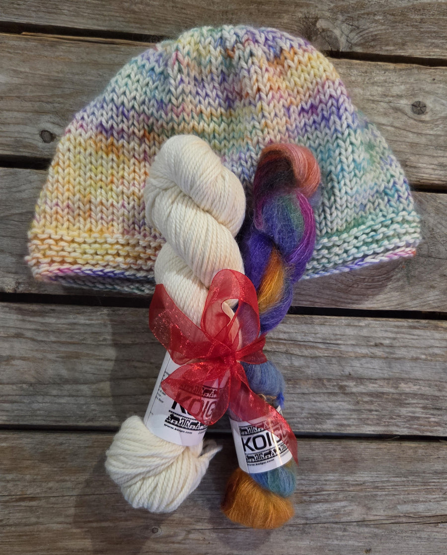 Holigram Hat Kits (merino+mohair)