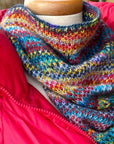 Pixel Kerchief Cowl PDF Pattern - by Taiu Landra