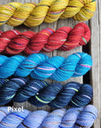Pixel Kerchief Cowl PDF Pattern - by Taiu Landra