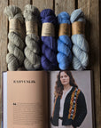 Rahvuslik Cardigan Kit -'Kindred Knits' by Aleks Byrd