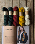 Rahvuslik Cardigan Kit -'Kindred Knits' by Aleks Byrd