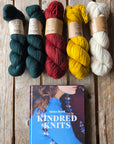 Rahvuslik Cardigan Kit -'Kindred Knits' by Aleks Byrd