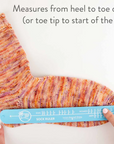 Travel Sock Ruler