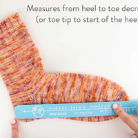 Travel Sock Ruler