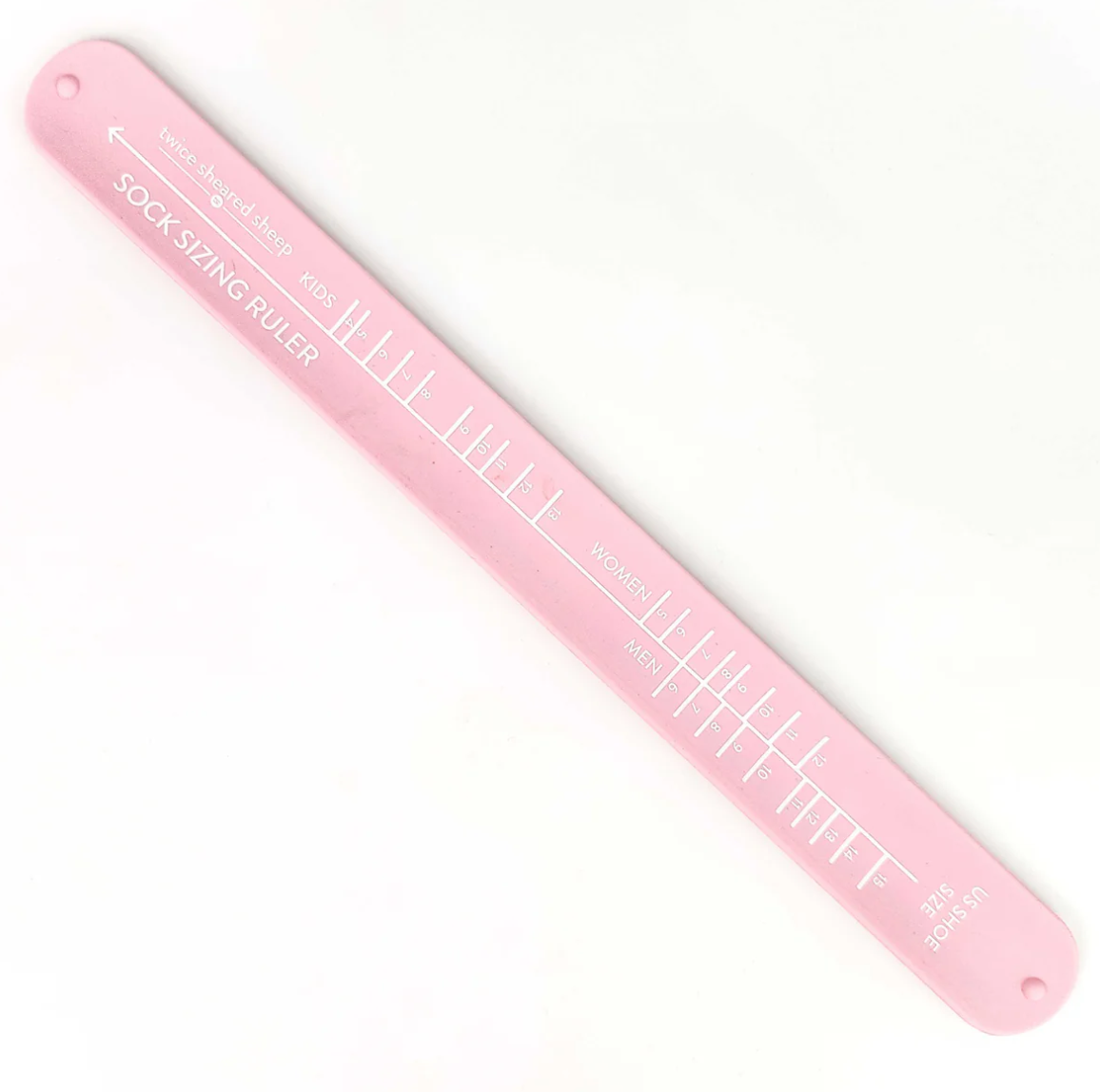 Travel Sock Ruler
