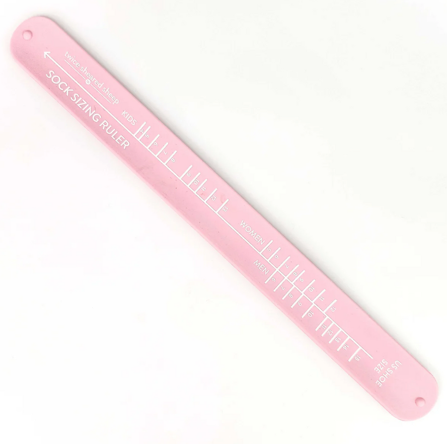 Travel Sock Ruler