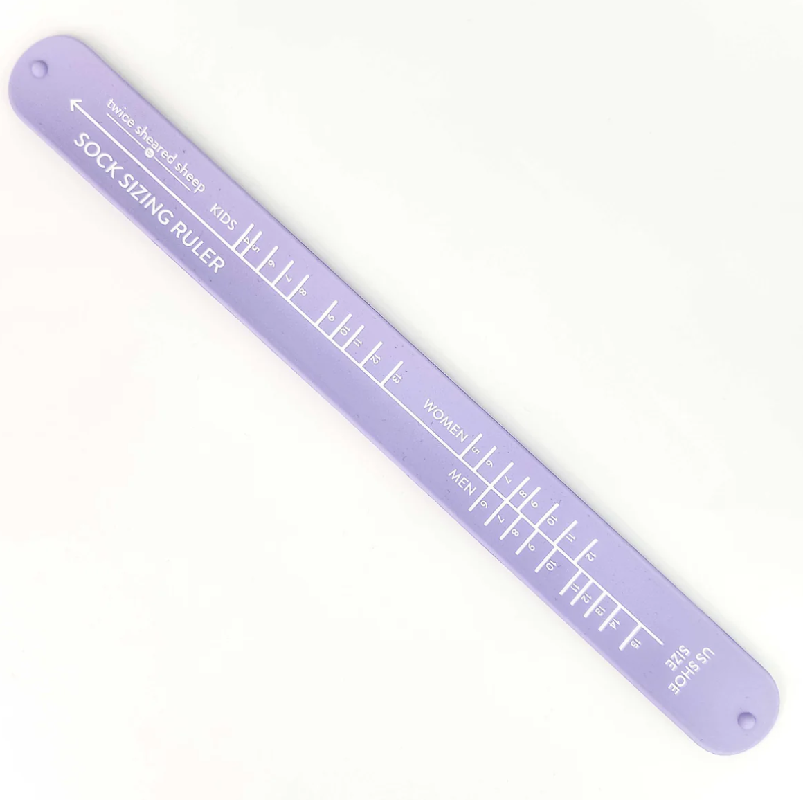 Travel Sock Ruler
