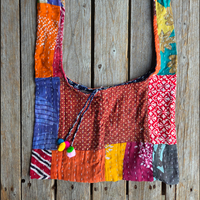 Patchwork Stitched Bags