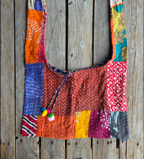 Patchwork Stitched Bags