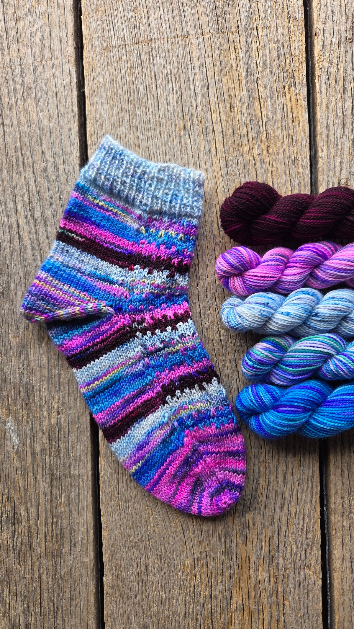 Starry Sky Socks - PDF Pattern