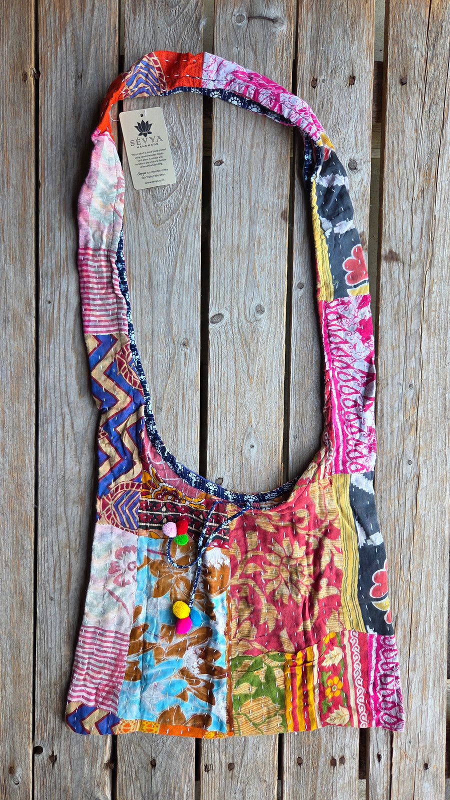 Patchwork Stitched Bags