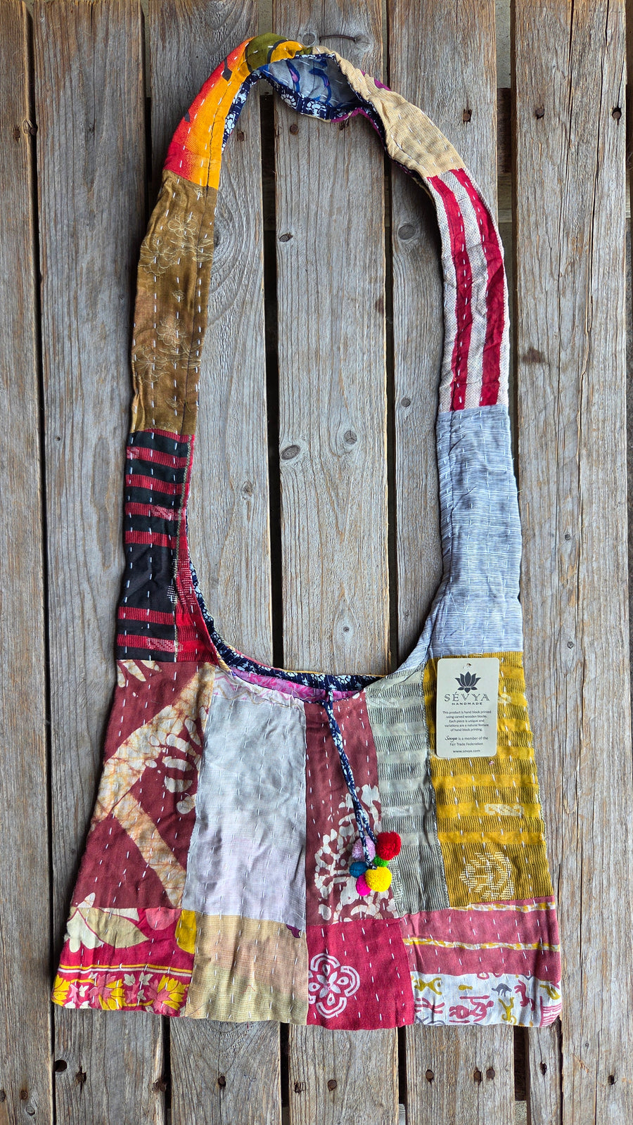 Patchwork Stitched Bags