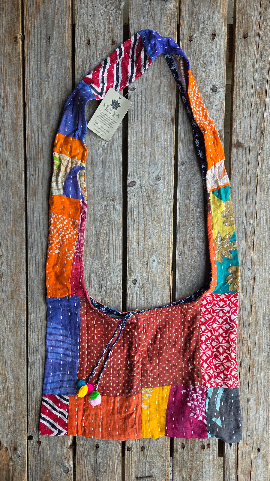 Patchwork Stitched Bags