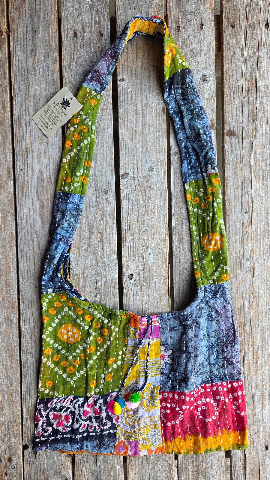 Patchwork Stitched Bags