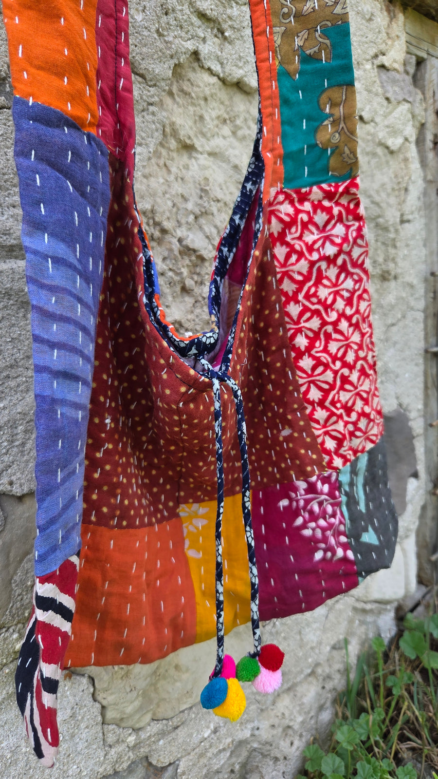 Patchwork Stitched Bags