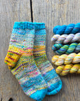 Sun Spots Socks - PDF Pattern