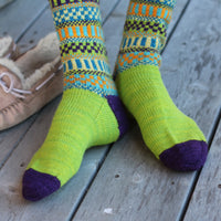 Warm Up with Colour Socks PDF Pattern