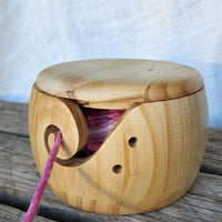 Wooden Yarn Bowl