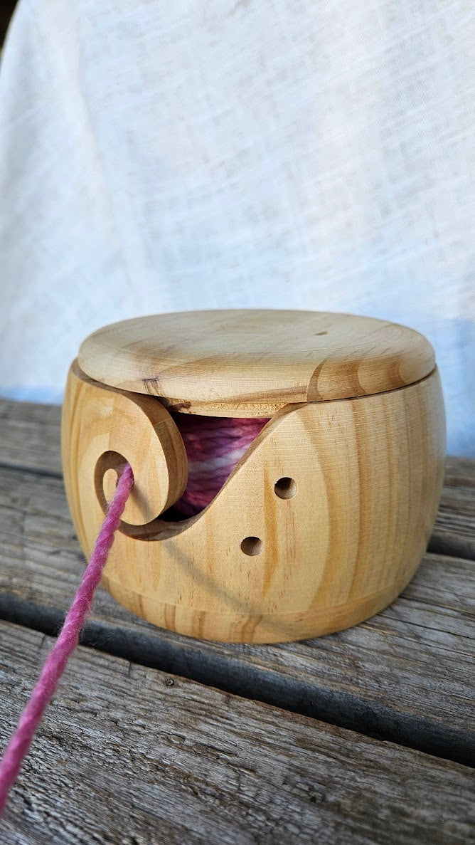 Wooden Yarn Bowl