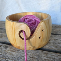 Wooden Yarn Bowl