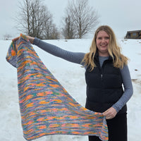 Zsa Zsa Shawl - PDF Pattern