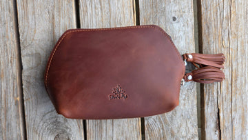 Zippered Thread & Maple Pouch