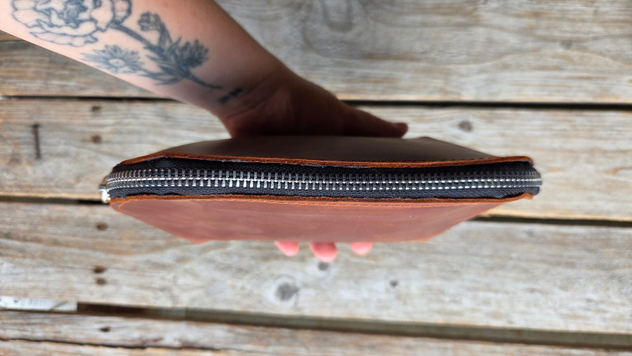 Zippered Thread & Maple Pouch