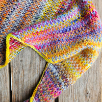 Colour Cocktail Shawl PDF pattern