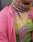 Colour Cocktail Shawl PDF pattern