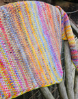 Colour Cocktail Shawl PDF pattern