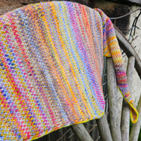 Colour Cocktail Shawl PDF pattern