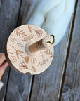 Wooden Drop Spindle Kit