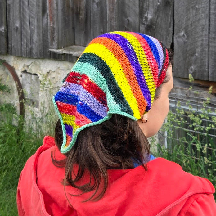 World Cup Colourflow Kerchief - PDF Pattern
