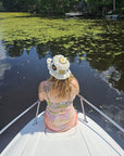 Floral Frills Bucket Hat Kit - Granny Square CROCHET