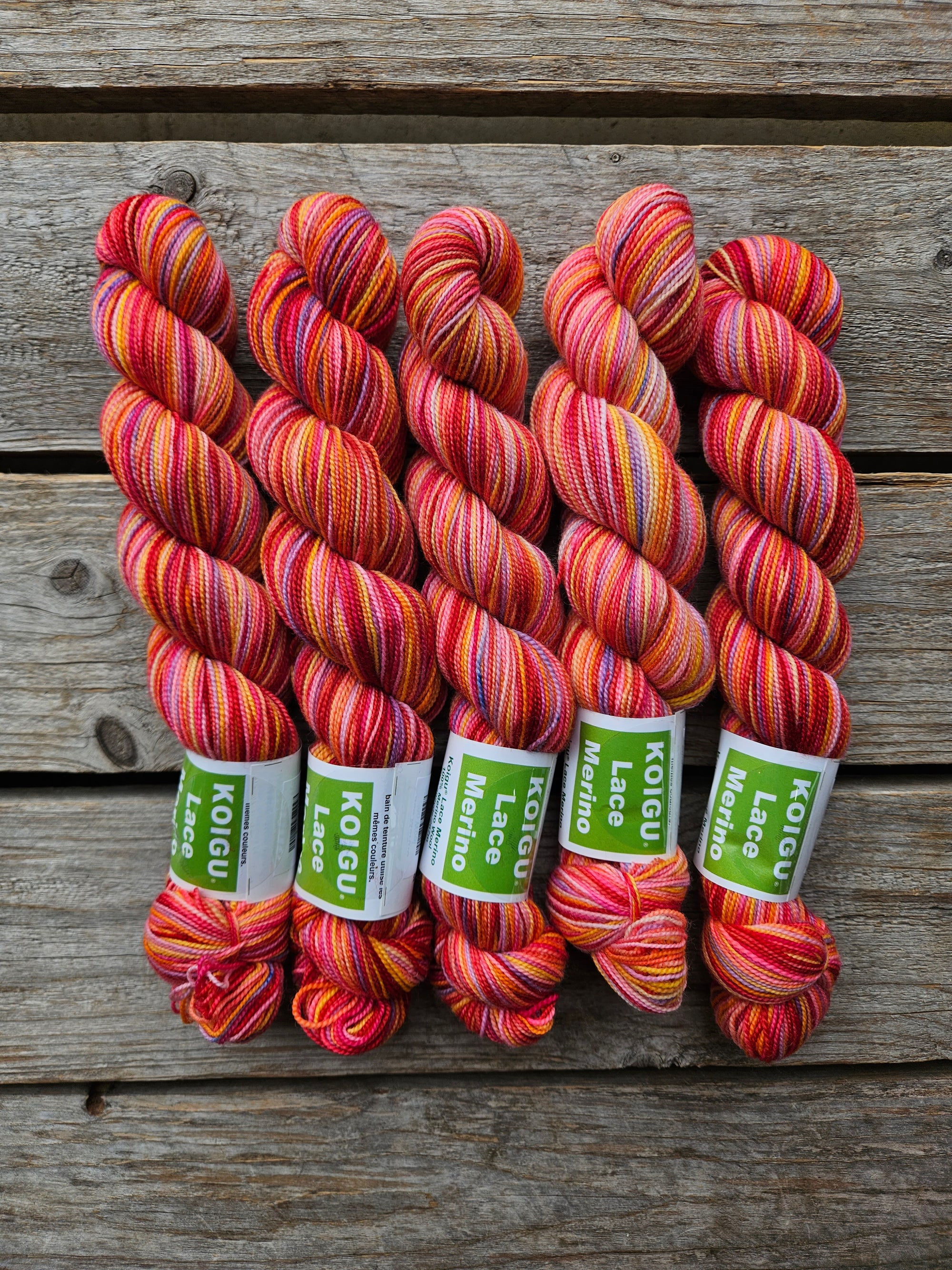 Lace skeins -100% Merino SALE