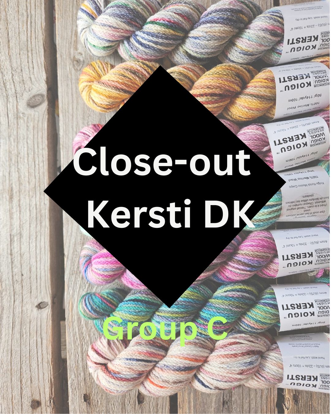 Kersti DK Merino Multi's K720 to K986 - Limited Availability