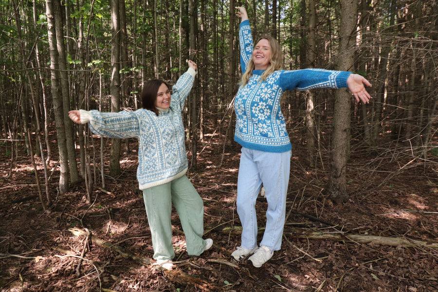 Medallion - Heritage Sweater Collection (PDF Pattern)