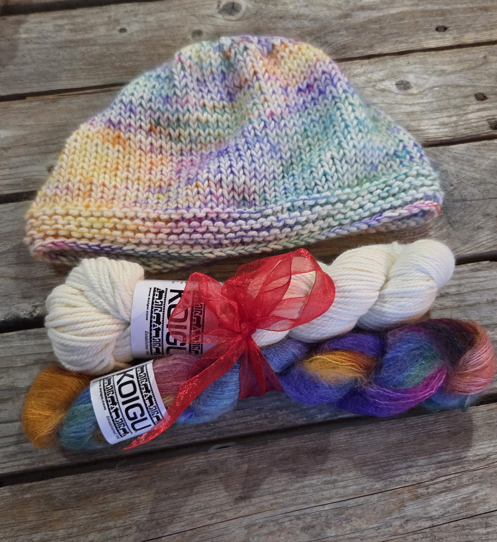 Holigram Hat Kits (merino+mohair)